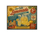 MS810 Vintage Style Metal Sign Lemonade