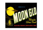 MS103  Crate Label Vintage Style Sign Metal Wall Deco Citrus Fruit Moon Glo