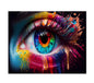 MS274 Metal Sign Wall Art Eye