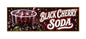 SS15 Metal Sign Black Cherry Soda