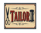 MS447 Vintage Style Metal Sign Tailor