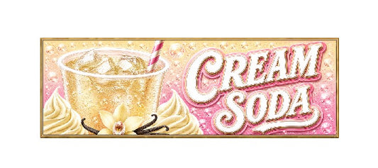 SS29 Metal Sign Cream Soda