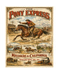 MS316 Vintage Style Metal Sign Pony Express