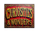 MS838 Vintage Style Metal Sign Curiosities and Wonders