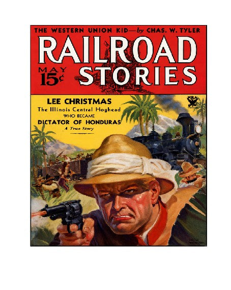 MS637 Vintage Style Metal Sign Railroad