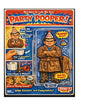 MS353 Retro Style Funny Metal Sign The Party Pooper