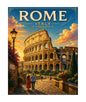 MS389 Vintage Style Metal Sign Rome