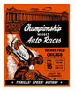 Vintage Style Metal Sign Auto Races MS956