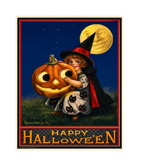 MS782 Vintage Style Metal Sign Halloween