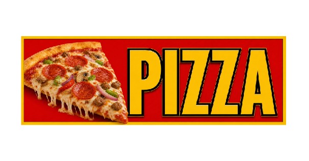 SS23 Metal Sign Pizza