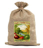 BUR100 Burlap Bag Vintage Style Bag Garden Seeds