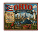 MS639 Vintage Style Metal Sign Ohio