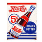 MS250 Vintage Style Metal Sign Soda Pepsi