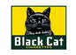 MS672 Vintage Style Metal Sign Black Cat