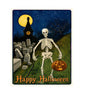MS611 Vintage Style Metal Sign Happy Halloween
