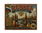 MS706 Vintage Style Metal Sign Russia