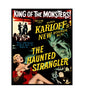 Vintage Style Metal Sign Horror Film The Haunted Strangler MS909