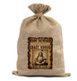 BUR76 Burlap Bag Vintage Style Bag Wanted Crazy Horse