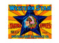 MS148 Crate Label Vintage Style Sign Metal Wall Deco Apples Yakima