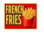 MS732 Vintage Style Metal Sign French Fries