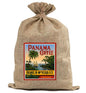 BUR68 Burlap Bag Vintage Style Bag Coffee Panama