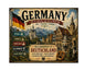 MS685 Vintage Style Metal Sign Germany