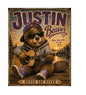 MS572 Vintage Style Metal Sign Funny Beaver Sign