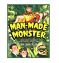 Vintage Style Metal Sign Horror Film Man Made Monster MS923