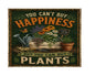 MS401 Vintage Style Metal Sign Plants