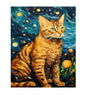 MS260 Metal Sign Wall Art Cat