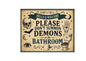 MS787 Vintage Style Metal Sign Halloween