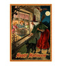 MS584 Vintage Style Metal Sign Happy Halloween