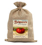BUR91   Burlap Bag Vintage Style Bag Garden Seeds Tomatoes