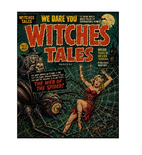 MS658 Vintage Style Metal Sign Halloween