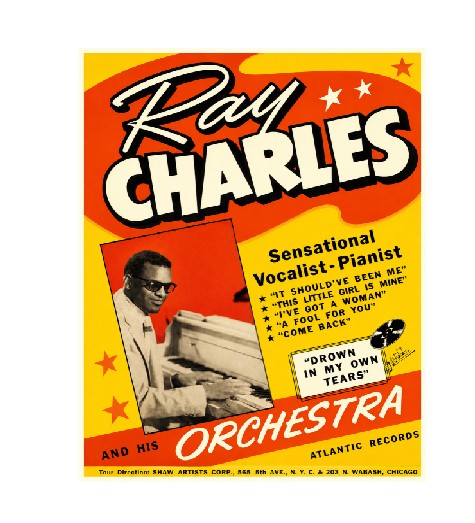 MS857 Vintage Style Metal Sign 50's Music