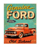 MS302 Vintage Style Metal Sign Ford Truck