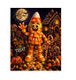 MS581 Vintage Style Metal Sign Trick or Treat Sign