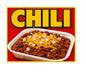 MS766 Vintage Style Metal Sign Chili