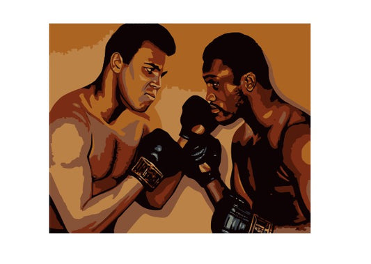 MS309 Vintage Style Metal Sign Muhamed Ali