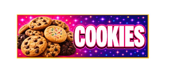 SS61 Metal Sign Cookies