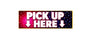 SS64 Metal Sign Pick Up Here Sign