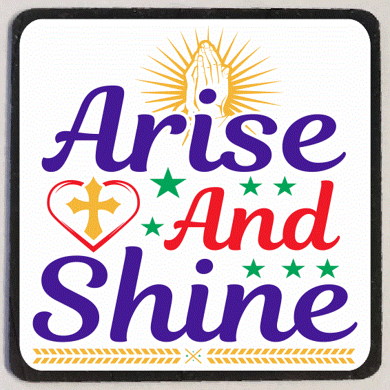 M237 Arise & Shine Refrigerator Magnet - Iris Fashion Jewelry