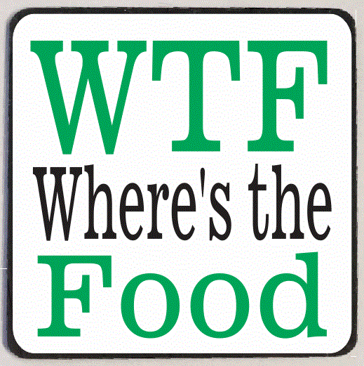 M200 WTF Where's The Food Refrigerator Magnet - Iris Fashion Jewelry