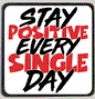 M183 Stay Positive Magnet - Iris Fashion Jewelry
