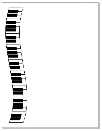 NP38 Piano Keys Note Pad
