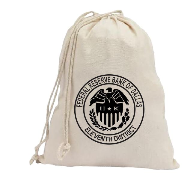 CB08 Federal Reserve of Dallas Canvas Bag