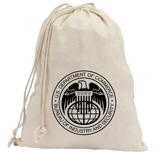 CB39 Dept. Of Commerce Canvas Bank Bag