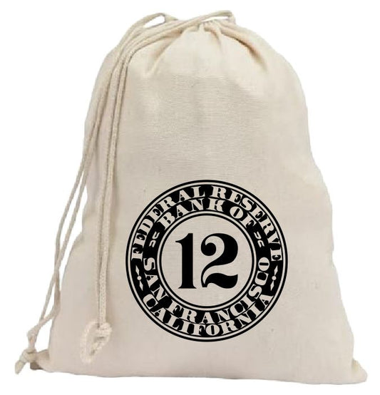CB37 Federal Reserve of San Francisco #12 Canvas Bag