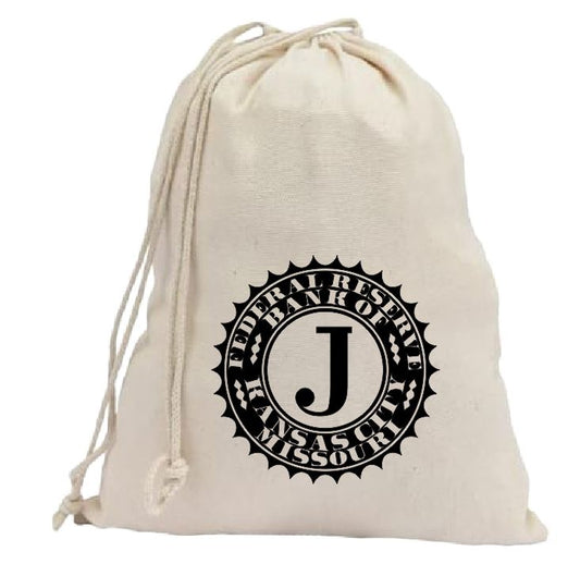 CB23 Federal Reserve of Kansas City J Canvas Bag