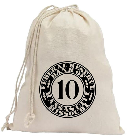 CB35 Federal Reserve of Kansas City #10 Canvas Bag